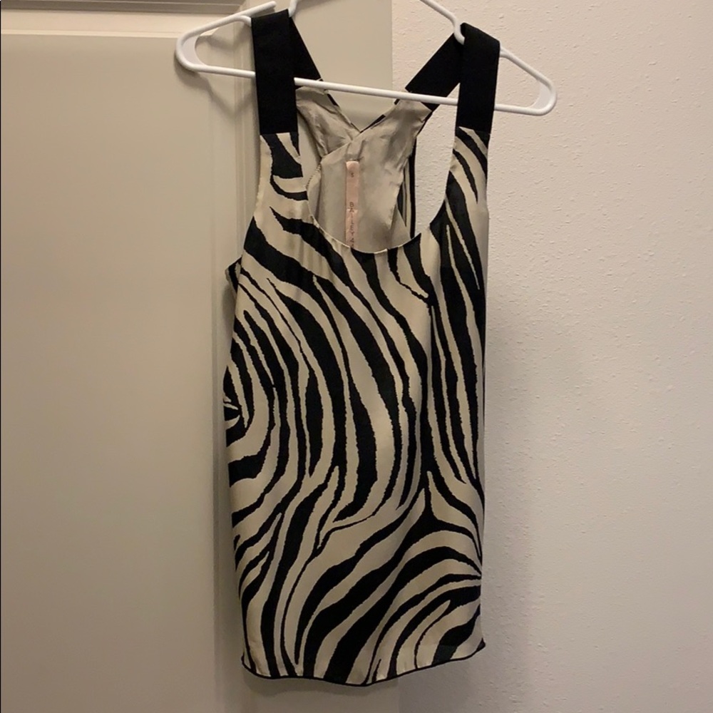 Zebra top